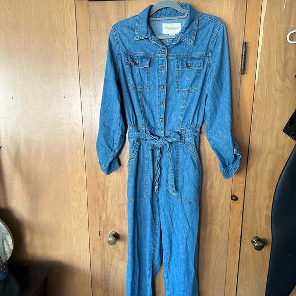 Pilcro and the letterpress Classic Denim Jumpsuit - Picture 9 of 9